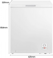 Lada frigorifica Hisense FC184D4AW1, 142 l, 85.4 cm, A+, Alb thumbnav 9