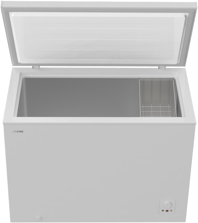 Морозильный ларь Hisense FC386D4AW1, 297 л, 84.2 см, A+, Белый  photo 2