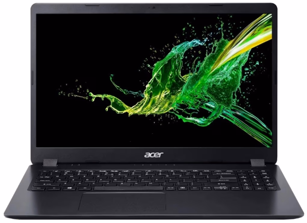 Ноутбук Acer Aspire A315-56-58W3 Shale Black (NX.HS5EU.00U), Core i5, 12 ГБ ГБ, DOS, Черный 
