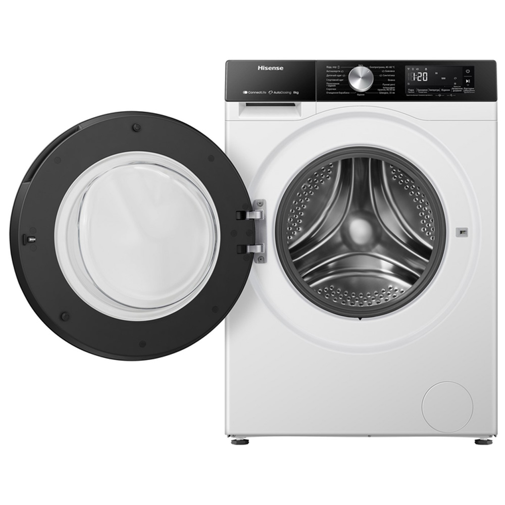 Masina de spalat Hisense WF3S8045BW3 8 kg / 1400 rot/min / A / Alb photo 2