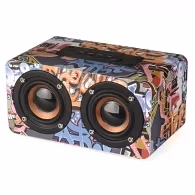 Bluetooth Speaker Super Bass W5, Power 10W, Graffiti