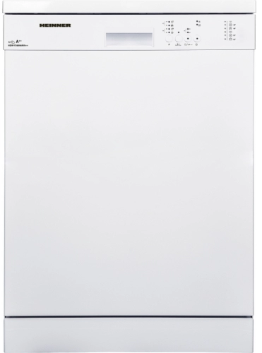 Посудомоечная машина  Heinner HDWFS6006WA, 12 комплектов, 6программы, 60 см, A++, Белый