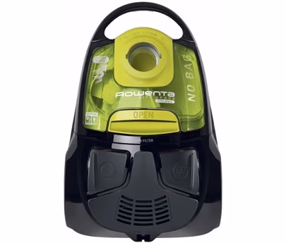 Aspirator cu container Rowenta RO2522WA, 1-1.9 l, 750 W, 77 dB, Verde cu negru 