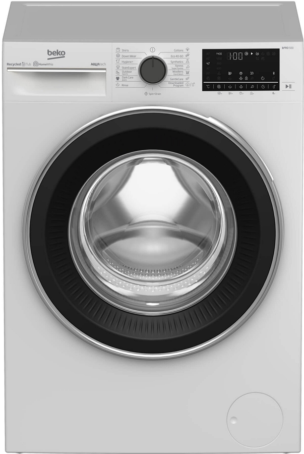 Masina de spalat Beko B5WFU78418WB 8 kg / 1400 rot/min / A / Alb photo 1 Masina de spalat Beko B5WFU78418WB 8 kg / 1400 rot/min / A / Alb photo 1