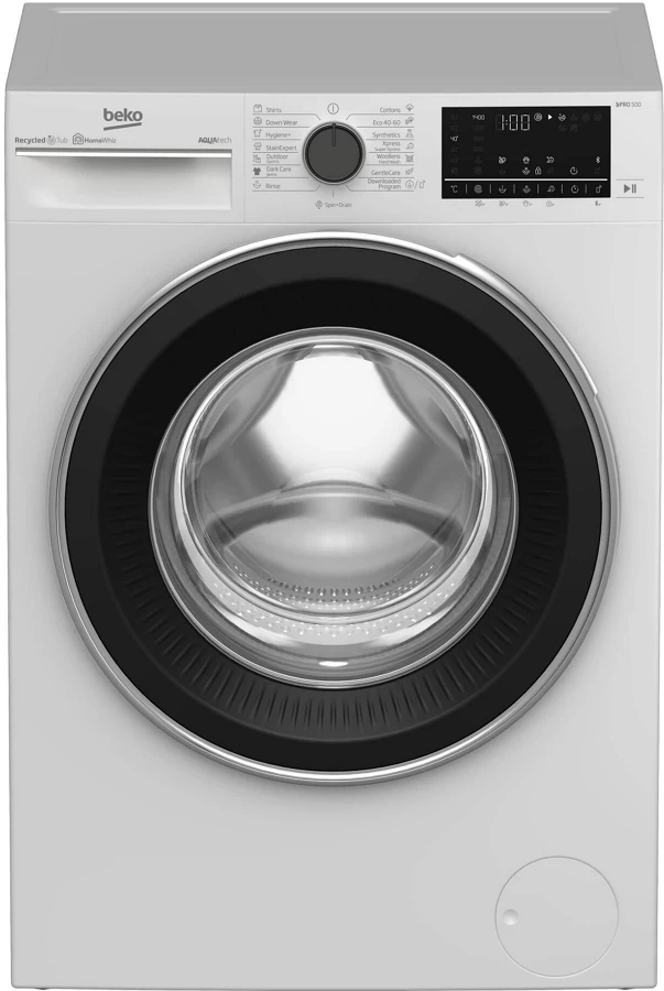 Mas. de spalat rufe standard Beko B5WFU78418WB, 8 kg, 1400 rot/min, A, Alb