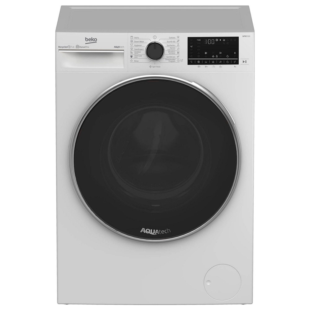 Стиральная машина Beko B5WFU79418WB 9 кг / 1400 об/мин / A / Белый photo 1 Стиральная машина Beko B5WFU79418WB 9 кг / 1400 об/мин / A / Белый photo 1