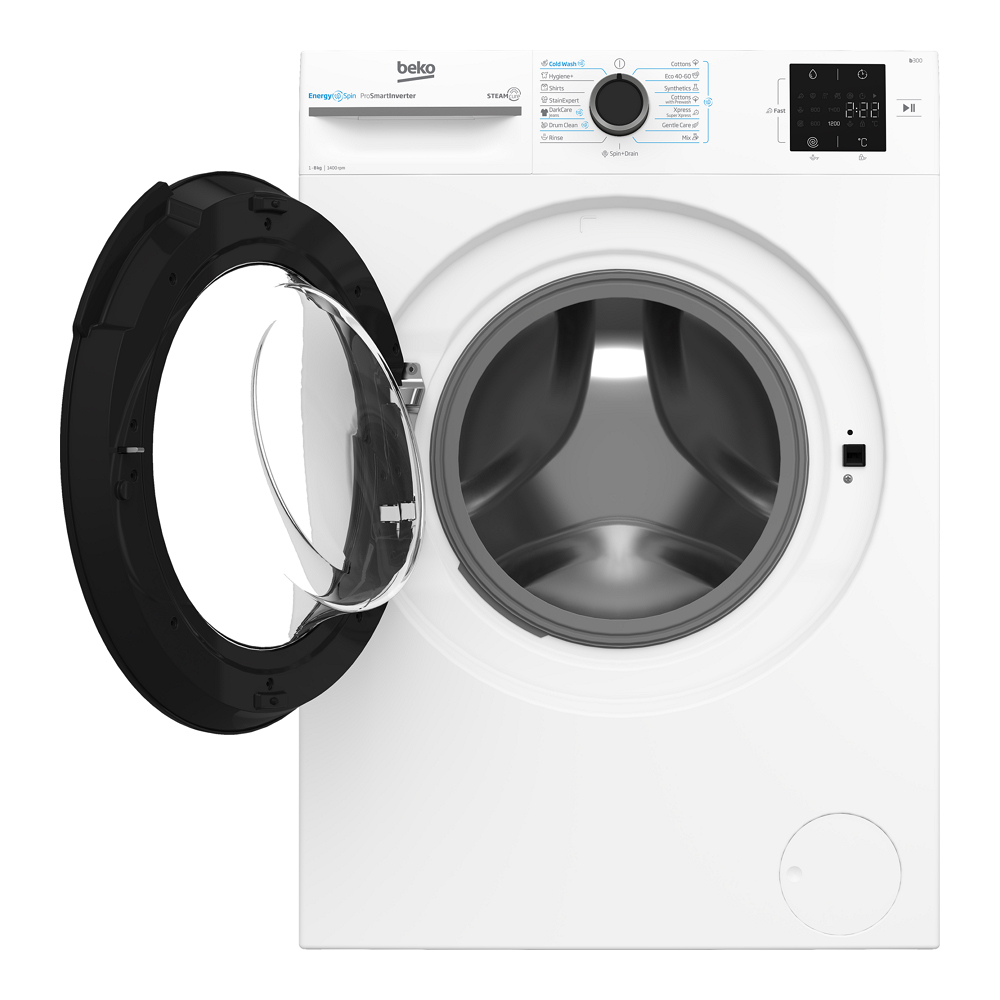 Стиральная машина Beko BM3WFSU38413WB 8 кг / 1400 об/мин / A / Белый photo 2
