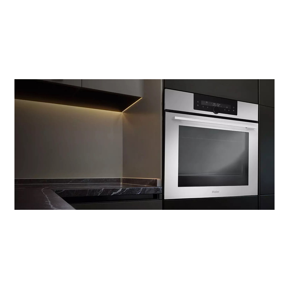 Cuptor electric incorporabil Haier HOQ-F6QSN3WB / 72 l. / A++ / Alb photo 7