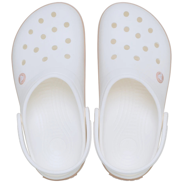 Шлепанцы Crocs Crocband / Женский / 38-39 / Белый photo 2