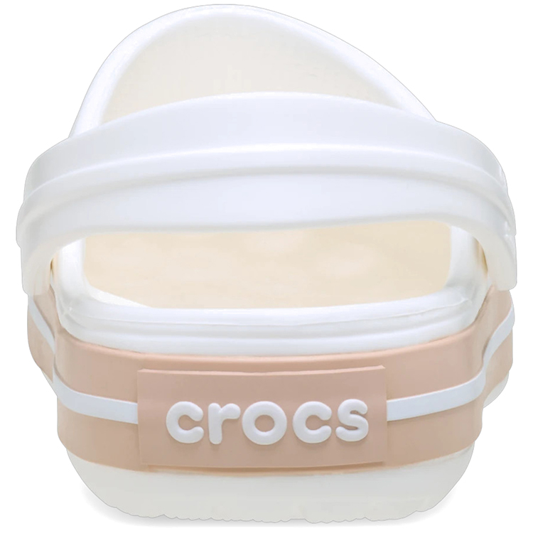 Шлепанцы Crocs Crocband / Женский / 38-39 / Белый photo 4