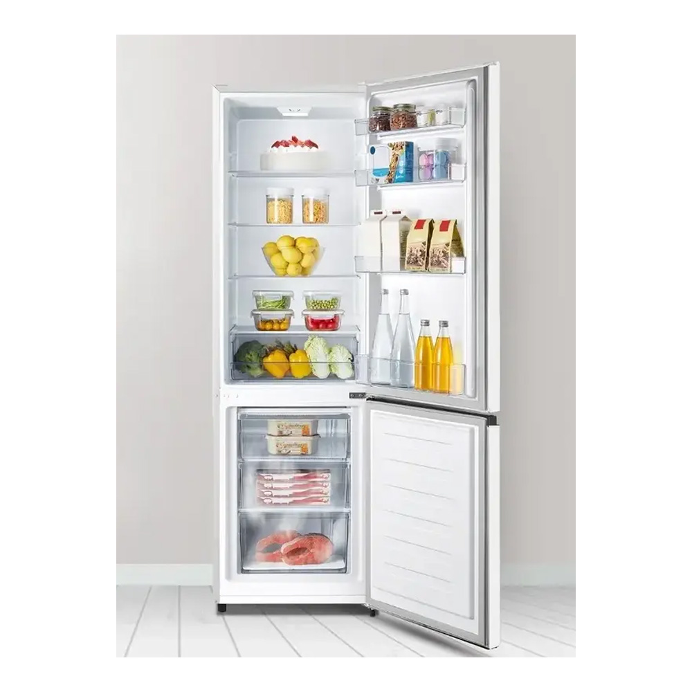 Холодильник двухдверный Hisense RB343D4CWE / 269 л / 180 см / E / Белый photo 3