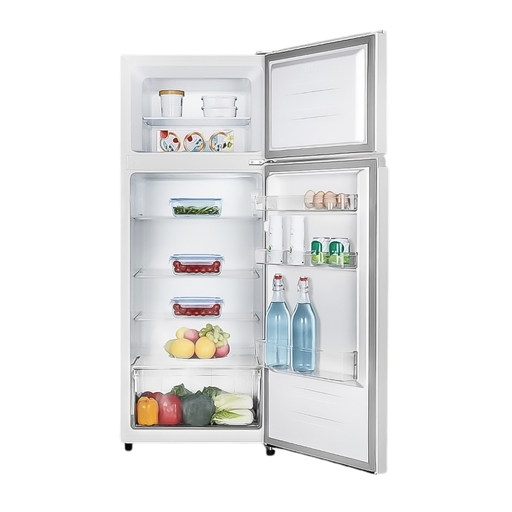 Frigider cu doua usi Hisense RT267D4AWE / 206 l / 143.6 cm / E / Alb photo 2