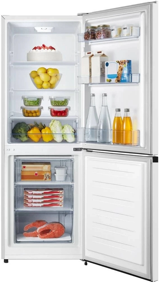 Холодильник с нижней морозильной камерой Hisense RB291D4CWF, 225 л, 161.3 см, A+, Белый