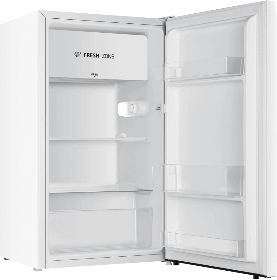 Холодильник однодверный Hisense RR121D4AWF, 93 л, 84.2 см, F (A+), Белый