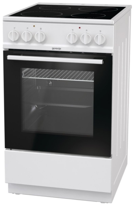 Электрическая плита Gorenje EC5111WG / 4 конфорок / Стеклокерамика photo 5