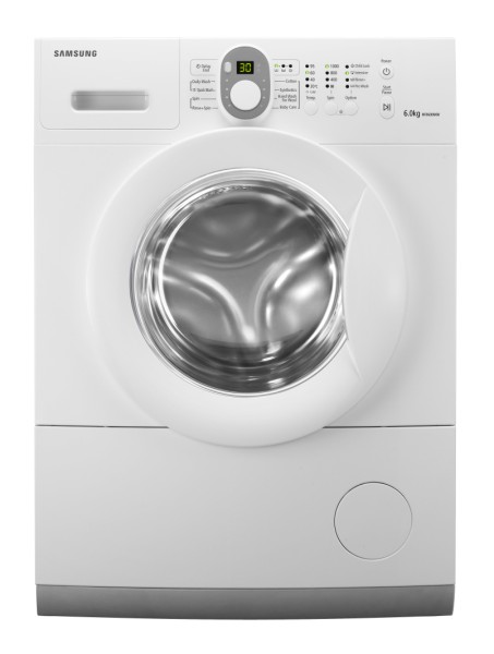 Стиральная машина Samsung WF0600NXW 6 кг / 1000 об/мин / A+ / Белый photo 1 Стиральная машина Samsung WF0600NXW 6 кг / 1000 об/мин / A+ / Белый photo 1
