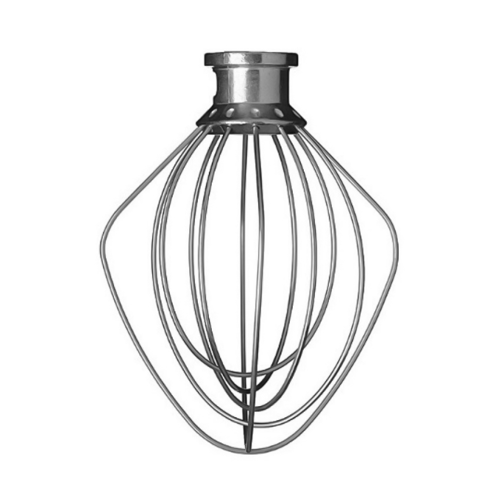 Миксер Стационарный KitchenAid 5K45SSEWH / 10 скоростей / Белый photo 2