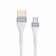 Кабель USB-A - USB Type-C Promate VigoRay-C White