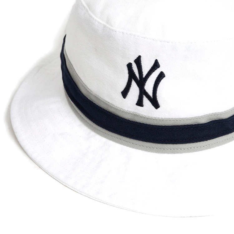 Panama 47 Brand STRIPED BUCKET LOS ANGELES DOD One size Alb photo 3