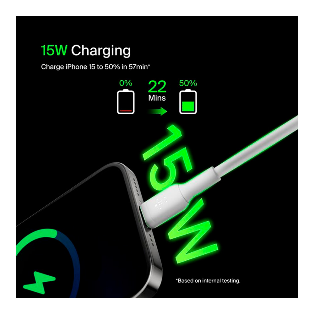 Кабель USB-A - USB-C Belkin CAB001BT1MWH photo 7