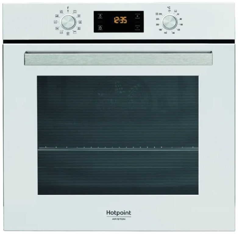 Встраиваемый духовой шкаф Hotpoint - Ariston FA5 841 JH WH / 7170 л и более л. / A+ / Белый photo 1 Встраиваемый духовой шкаф Hotpoint - Ariston FA5 841 JH WH / 7170 л и более л. / A+ / Белый photo 1