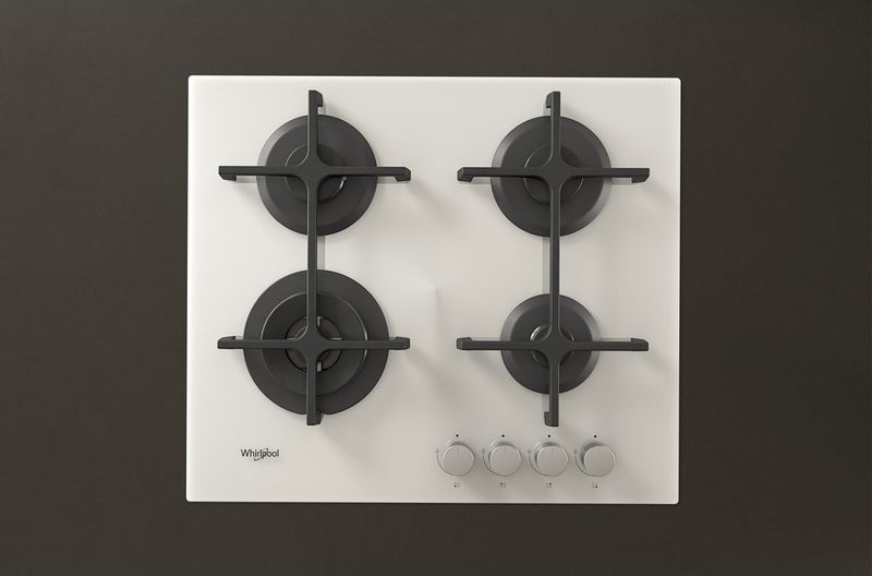 Встраиваемая  газовая панель Whirlpool GOA6423WH photo 4