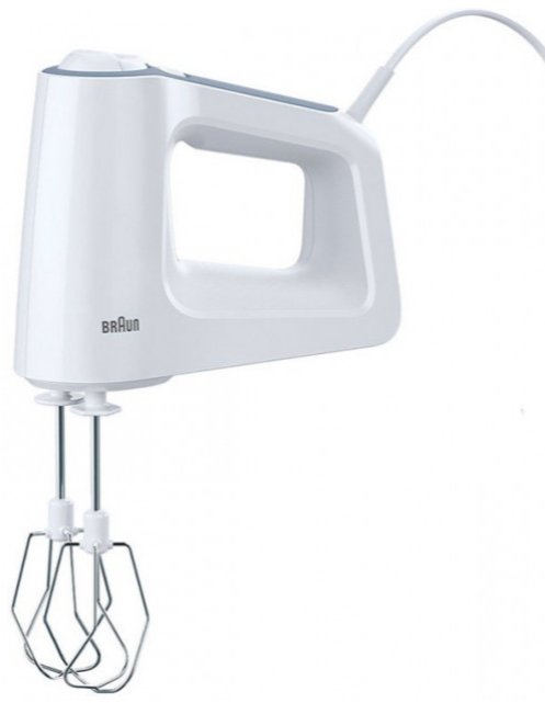 Миксер Ручной Braun HM3135WH / 5 скоростей / Белый photo 2