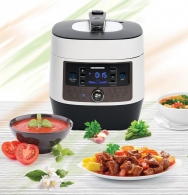 Multifierbator Heinner HPCK6WH, 3.3 l, 900 W, 14 programe, Alb thumbnav 4