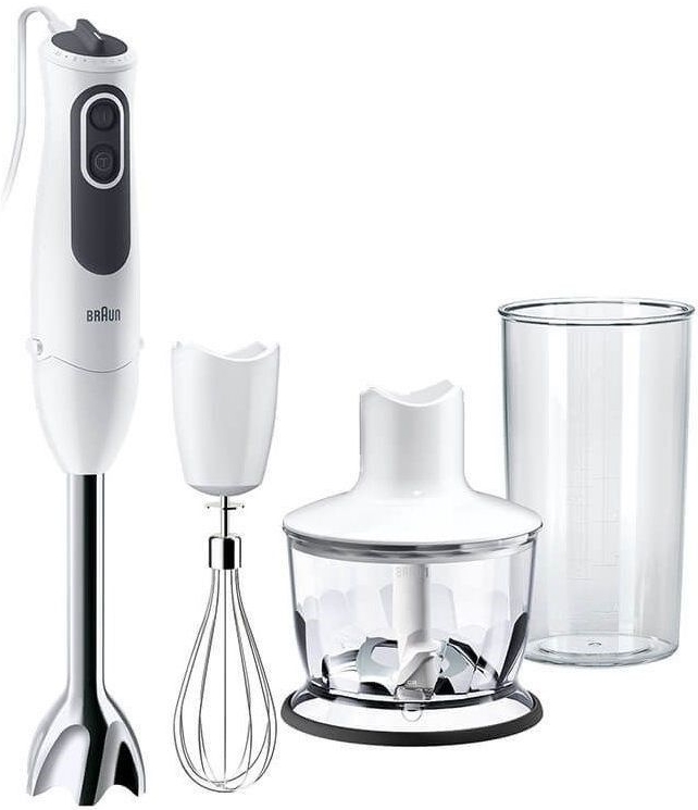 Блендер Погружной Braun MQ3135WH Белый  / 11 скоростей / 600 мл photo 2