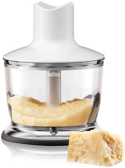 Блендер Погружной Braun MQ3135WH Белый  / 11 скоростей / 600 мл photo 4