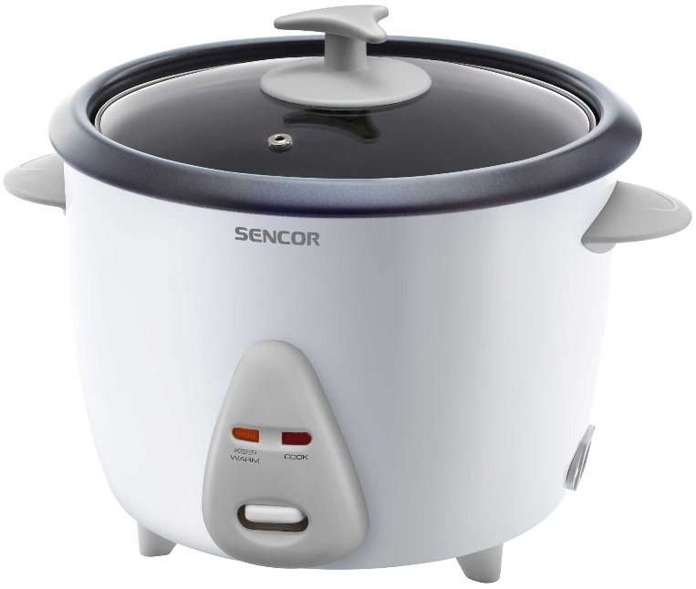 Masina de gatit orez Sencor SRM 1500WH / Pina la 3 l / 500 / 1 programe / Alb photo 1