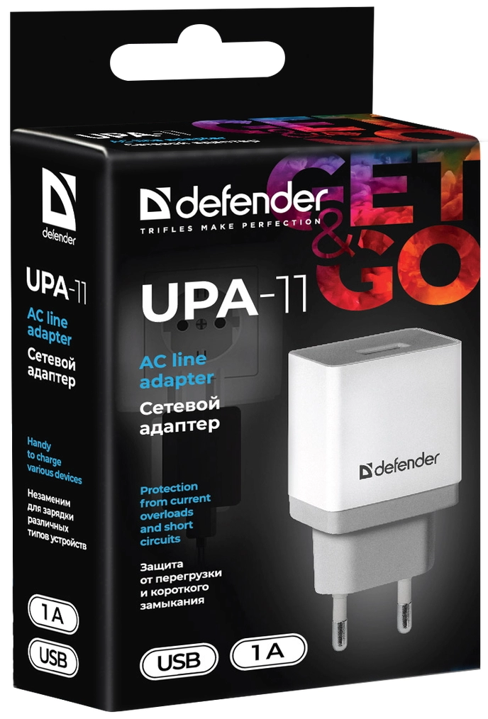 Зарядное устройство для телефона Defender UPA-11