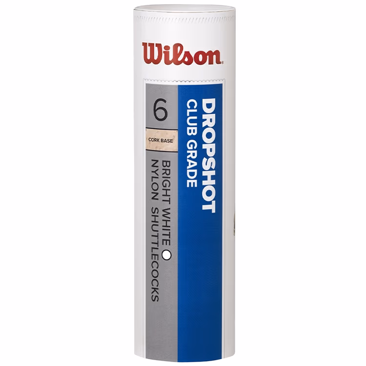 Набор воланов для бадминтона 6 шт Wilson DROPSHOT 6 TUBE