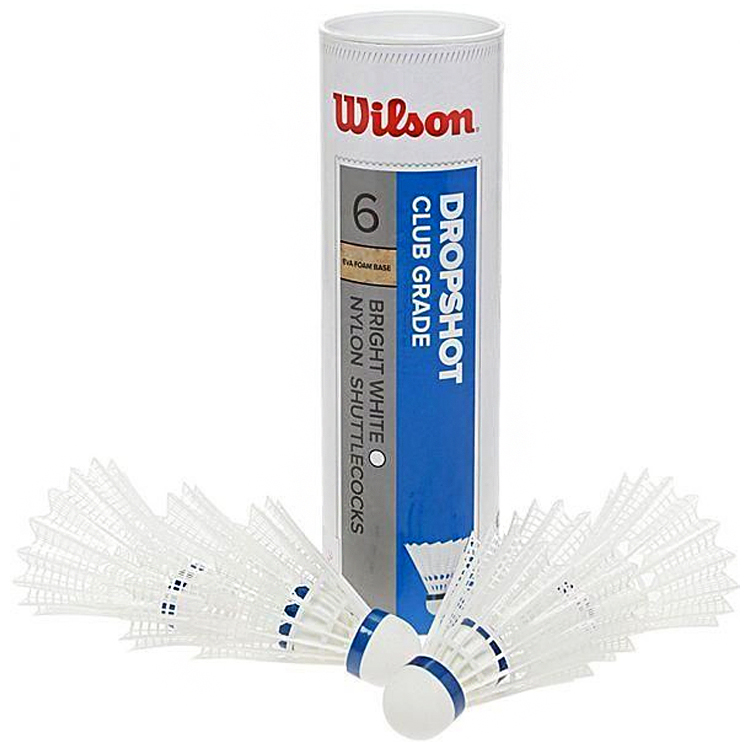 Set fluturas pentru badminton 6 buc Wilson DROPSHOT 6 TUBE photo 2
