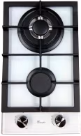 Plita cu gaz incorporabila Tornado XFG 3023 WH TURBO Iron Glass