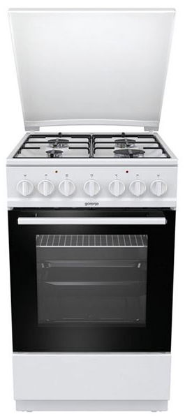 Газовая плита Gorenje K 5241 WJ / 4 конфорок / 50 см / Белый photo 1