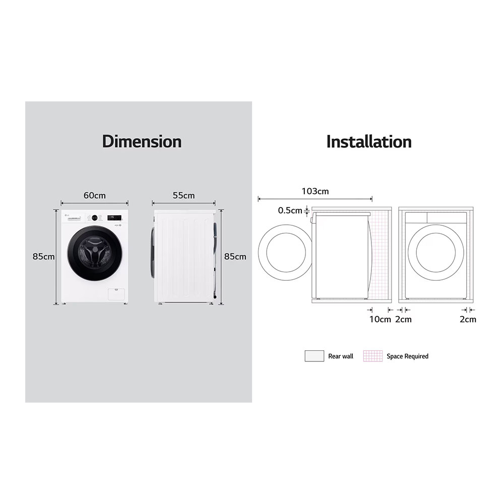 Стиральная машина LG F4X1009NWK photo 12