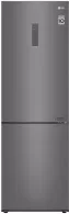 Холодильник с нижней морозильной камерой LG GA-B459CLWL, 341 л, 186 см, A+, Серебристый