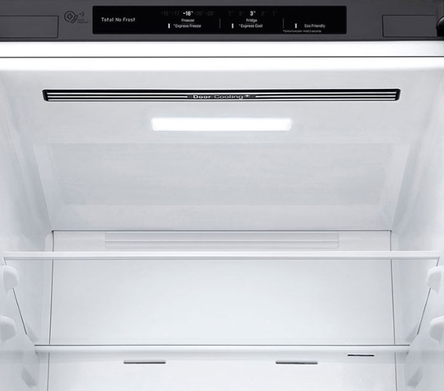 Frigider cu doua usi LG GA-B509CLWL / 384 l / 203 cm / A+ / Gri photo 2