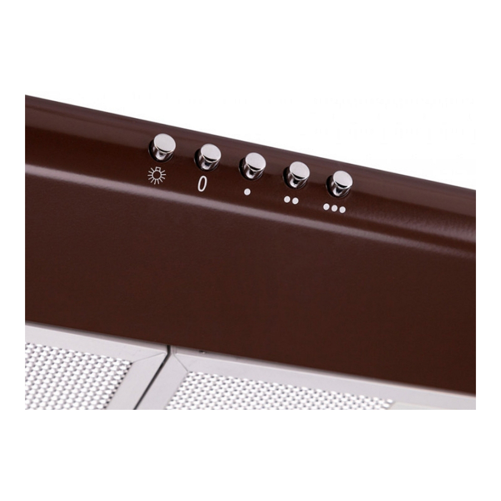 Вытяжка Eurolux CLASSICO 60 BROWN / Плоская / До 18 кв.м / Коричневый photo 2