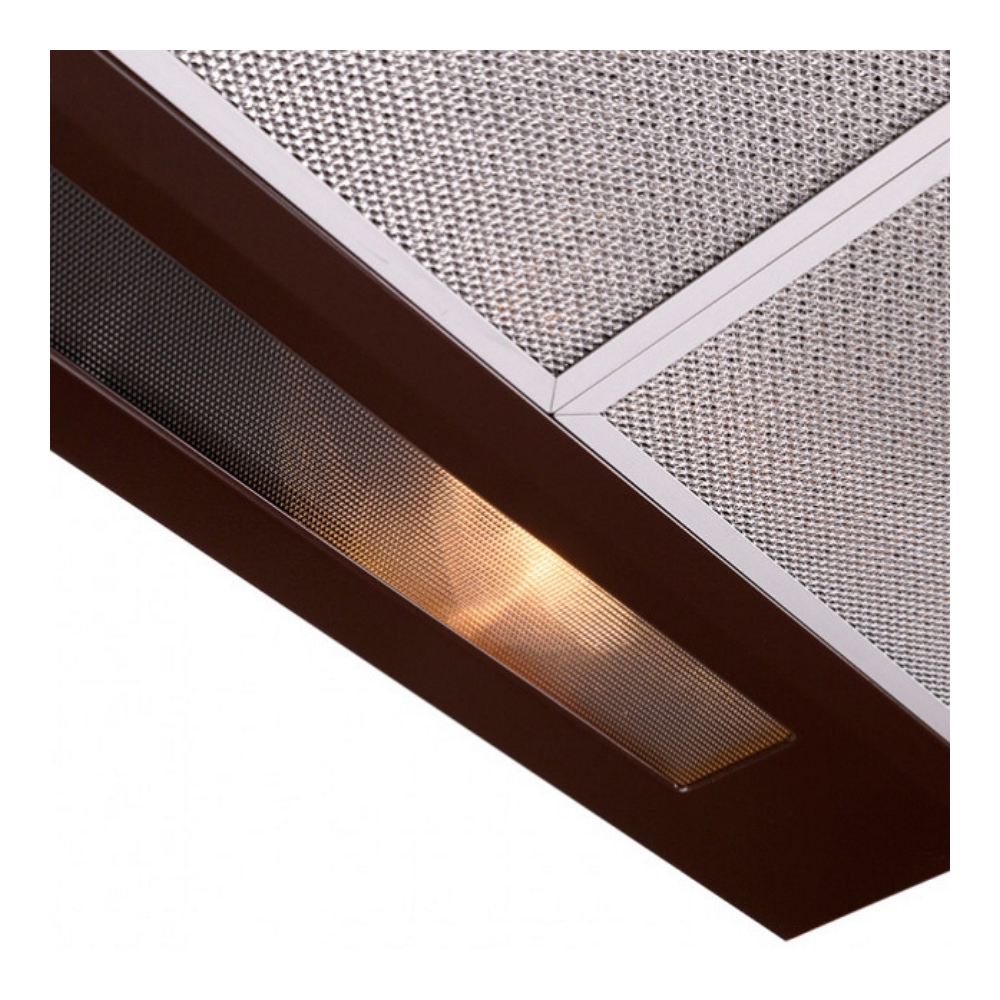 Вытяжка Eurolux CLASSICO 60 BROWN / Плоская / До 18 кв.м / Коричневый photo 4