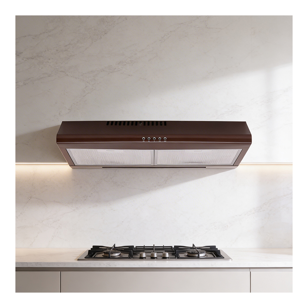 Вытяжка Eurolux CLASSICO 60 BROWN / Плоская / До 18 кв.м / Коричневый photo 7