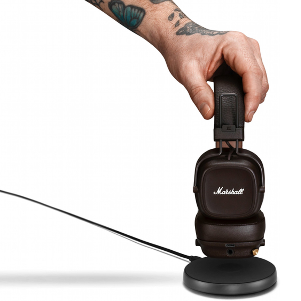 Наушники Marshall Major IV Коричневый Беспроводные / Дом и Офис / Коричневый photo 2