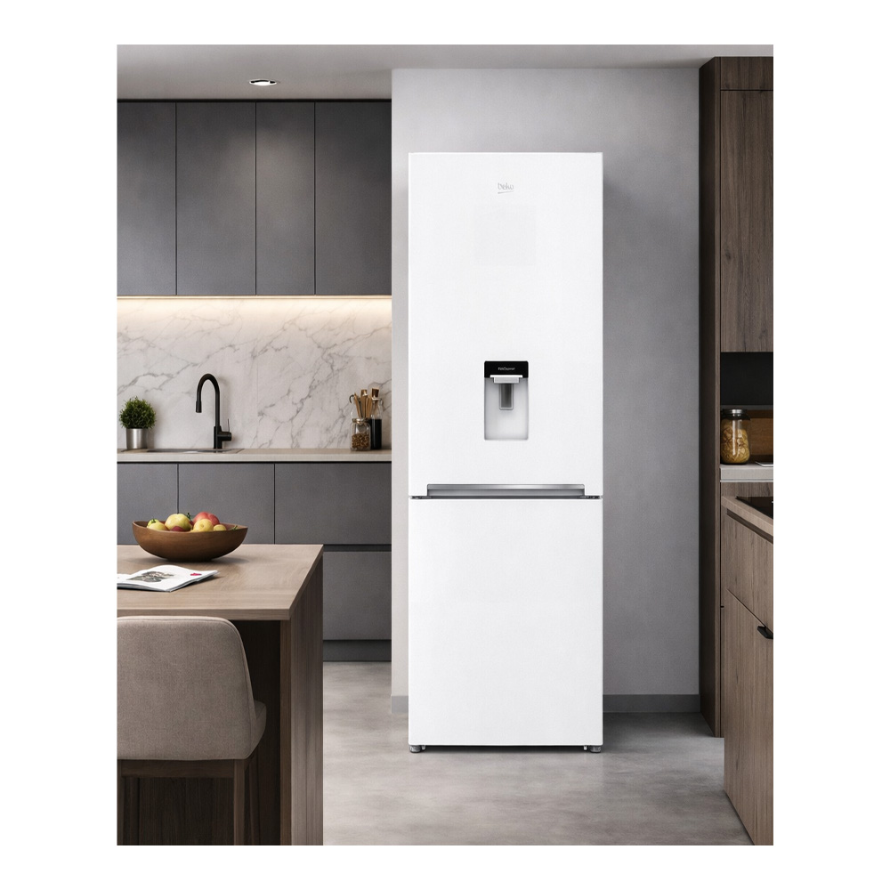 Холодильник двухдверный Beko RCSA406K40DWN / 386 л / 202.5 см / E / Белый photo 7