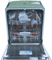 Посудомоечная машина встраиваемая Hotpoint - Ariston HIO 3T132 W O, 9программы, 59.5 см, A+++ thumbnav 2