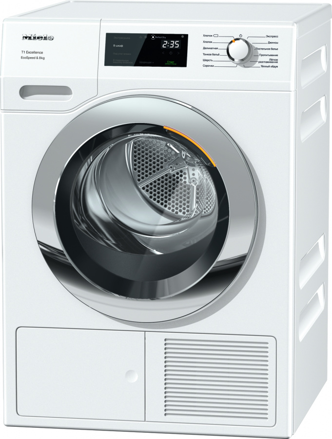 Сушильная машина Miele TEF655WP / 8 кг / A++ / Белый photo 1 Сушильная машина Miele TEF655WP / 8 кг / A++ / Белый photo 1