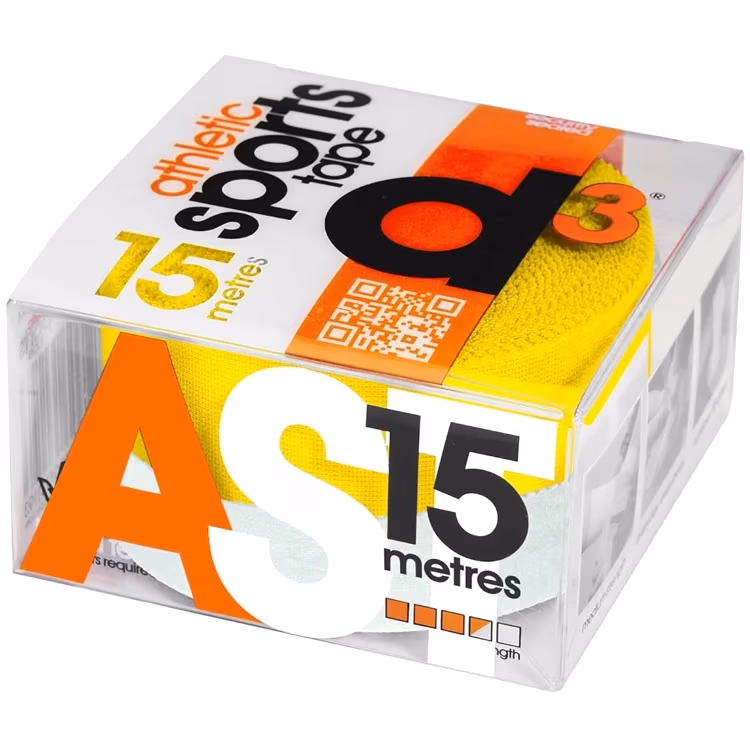 Тейп спортивный d3 AST Athletic Strapping 25+12.5mm DualPK