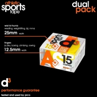 Тейп спортивный d3 AST Athletic Strapping 25+12.5mm DualPK thumbnav 3