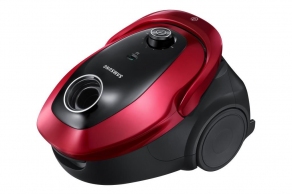 Пылесос с мешком Samsung VC15M255AWR/EV, 1500 Вт, 76 дБ, Бордовый thumbnav 3