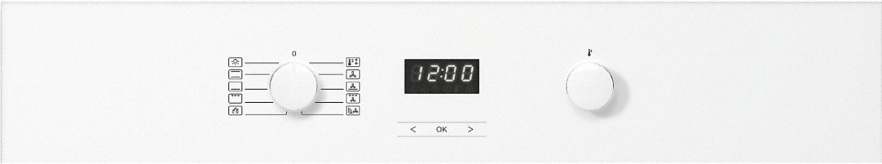 Встраиваемый духовой шкаф Miele H2860BP BRWS Brilliant white / 76 л. / / Белый photo 2
